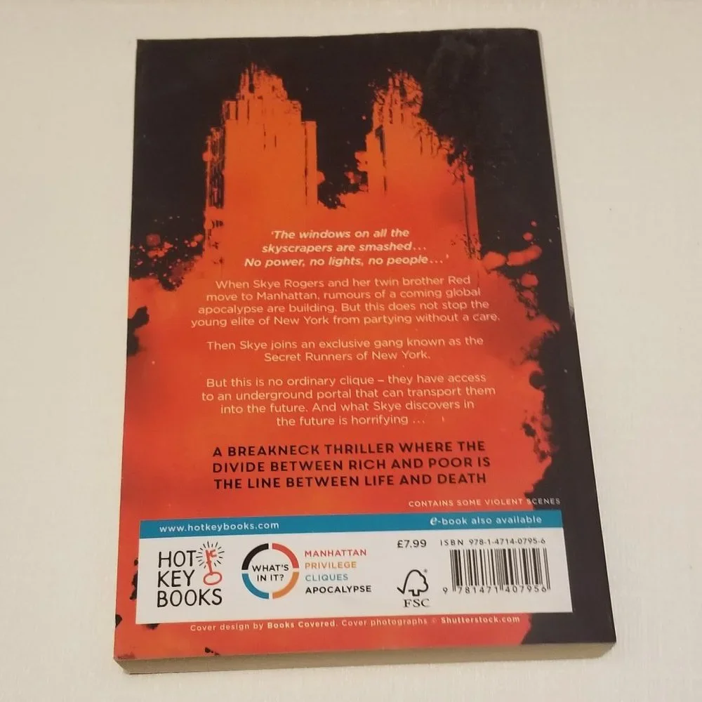 EUC Secret Runners of New York, Matthew Reilly teens paperback - Picture 4 of 6
